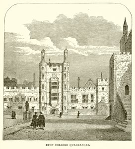 Cortile di Eton College da English School