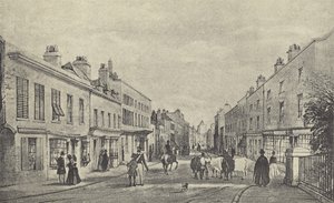 Eton High Street, 1844 da English School
