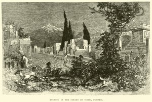 Sera nella Strada delle Tombe, Pompei