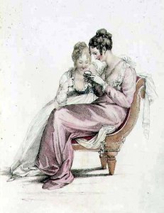Abito da sera o abito completo, tavola di moda da Ackermann