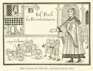 Malefatte del reverendo Edward Finch, 1641