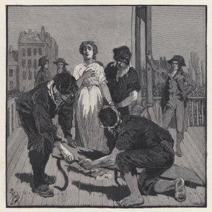 Esecuzione di Maria Antonietta da English School