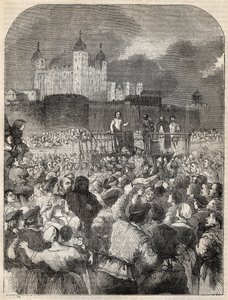 Esecuzione del Duca di Northumberland a Tower Hill - 1553 (John Dudley)