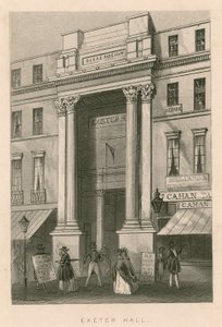 Exeter Hall, Strand, Londra da English School