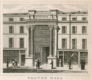 Exeter Hall, Strand, Londra da English School