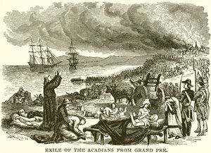 Esilio degli Acadiani da Grand Pre