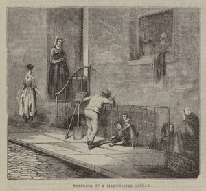 Esterno di una Cantina di Manchester da English School
