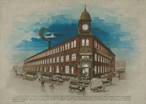 Esterno della nuova Crown Point Printing Works