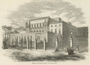Esterno della nuova sala da ballo da English School