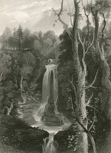 Cascata di Acharn (incisione)