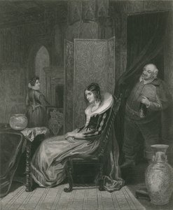 Falstaff e Mistress Ford, Le allegre comari di Windsor da English School