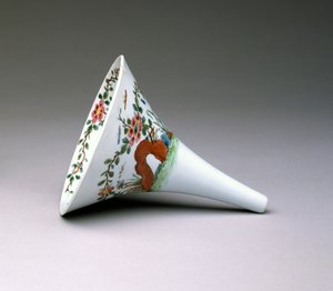 Imbuto per Vino Famiglia Rosa, Porcellana di Worcester, 1753-55