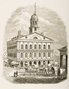 Faneuil Hall, Boston, c.1870, da 