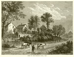 Fattoria nel Regents Park, 1750