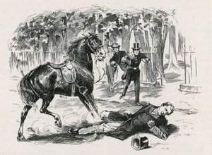 Incidente fatale a Sir Robert Peel, Constitution Hill da English School