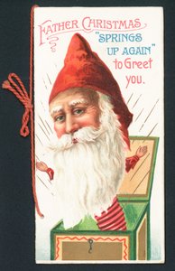 Babbo Natale Jack-In-The-Box, Cartolina di Natale da English School