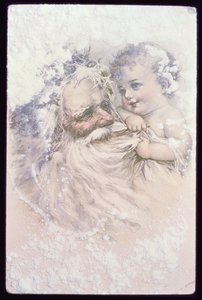 Babbo Natale e un bambino da English School
