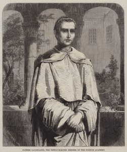 Padre Lacordaire, il nuovo membro eletto dell