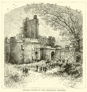 Castello feudale nell