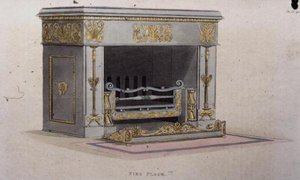 Piatto del fuoco, tavola 152 da Ackermann