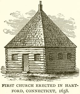 Prima chiesa eretta a Hartford, Connecticut, 1638