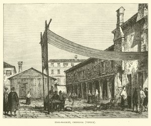 Mercato del pesce, Chioggia, Venezia da English School