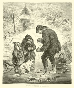 Pesca in inverno in Olanda da English School
