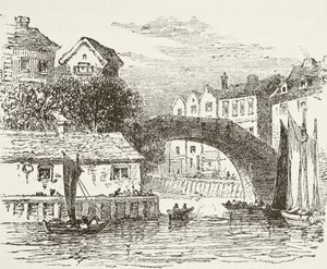 Ponte della Flotta, Londra nel XVII secolo, da 