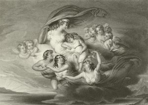 Fuga di Venere con Ascanio da English School