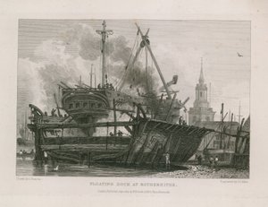Darsena galleggiante a Rotherhithe da English School