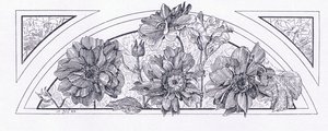 Disegni floreali, da The Magazine of Art 1893, Cassell and Company, 1893
