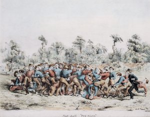 Calcio, The Rosh, 1857 da English School
