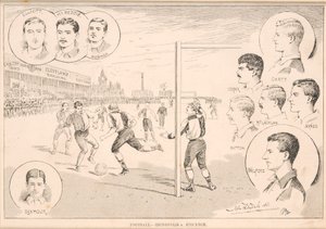 Calcio - Ironopolis contro Stockton, 1892 da English School