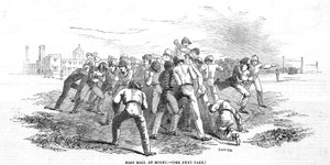 Calcio a Rugby, da The Illustrated London News, 20 dicembre 1845