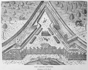 Fort Caroline Completata, da 