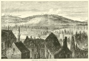 Fortezze Noisy e Avron da Noisy-le-Grand, gennaio 1871