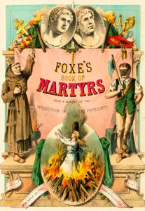 Libro dei Martiri di Foxe: Pagina del titolo da English School