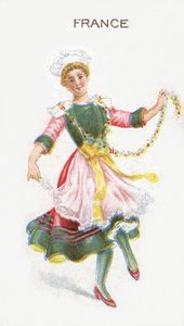 Francia, carta da sigarette, 1915 da English School