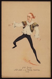 Fred Storey, attore e ballerino inglese da English School
