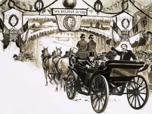 Frederick Cook si crogiolava nella gloria di aver raggiunto il Polo Nord nel 1908... ma è vero