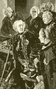 Federico il Grande alla Bara del Grande Elettore da English School