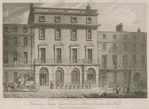Freemasons Tavern, Great Duncan Street, Lincolns Inn Fields, Londra da English School