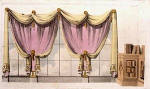 Tenda per biblioteca francese, tavola 41 da Ackermann