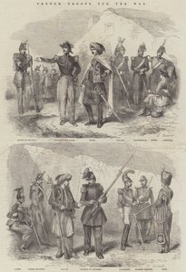 Truppe Francesi per la Guerra da English School
