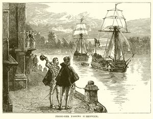 Frobisher passa Greenwich da English School