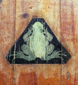 Rana, segna il sito della Froggery di Faraday, Dorian Workshop, primi anni 