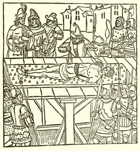 Da La caduta dei principi di Lydgate, 1494 da English School