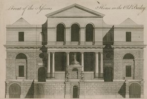 Facciata della Sessions House nell