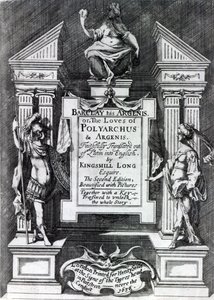 Frontespizio per Argenis di John Barclay, seconda edizione inglese, 1636 da English School