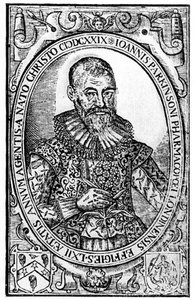 Frontespizio di Paradisi in Sole Paradisus Terrestris di John Parkinson, pubblicato 1629